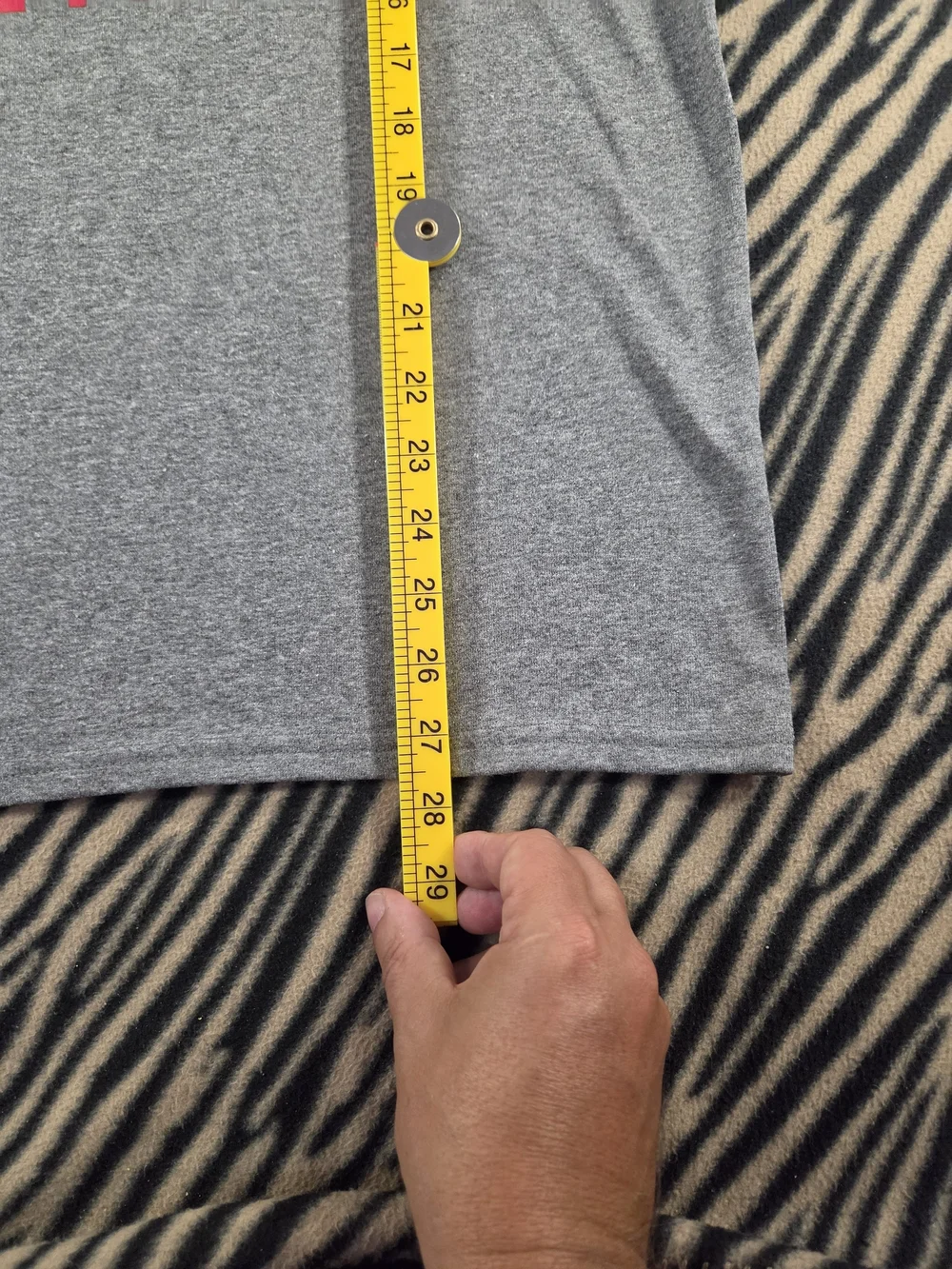 Gildan Heavy Cotton Boston University Grey T-Shirt